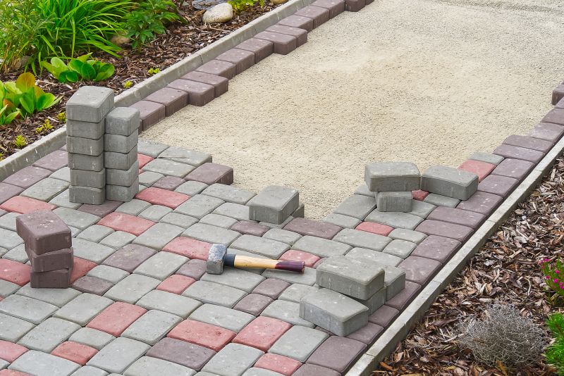Brick Walkway Installation in West Hartford, CT