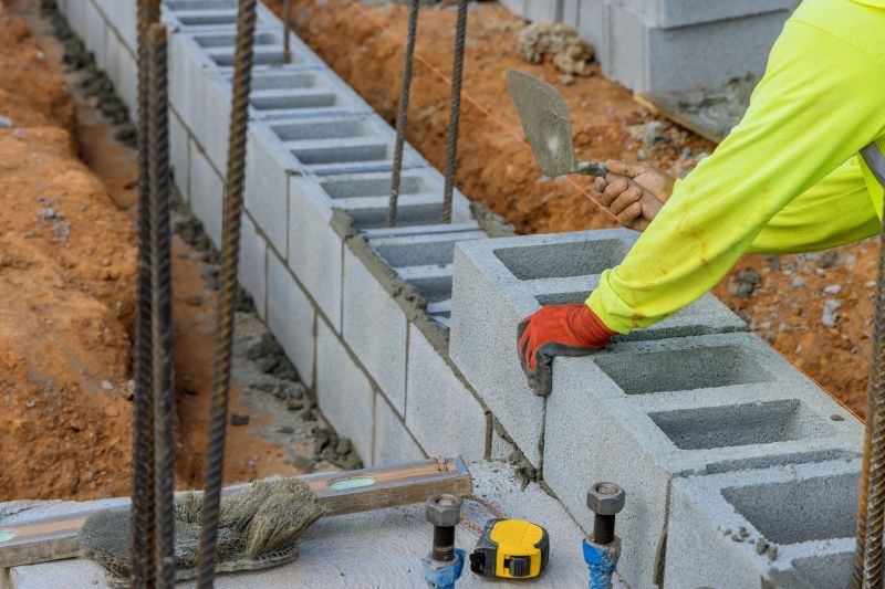 Masonry Wall Installation in Worcester, MA